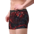 thumbnail image 5 of Cauagu Cyberpunk Cityscape Lights Print Boxer Briefs for Men,Comfortable Breathable Men's Underwear Moisture Wicking Underpants -Small, 5 of 8