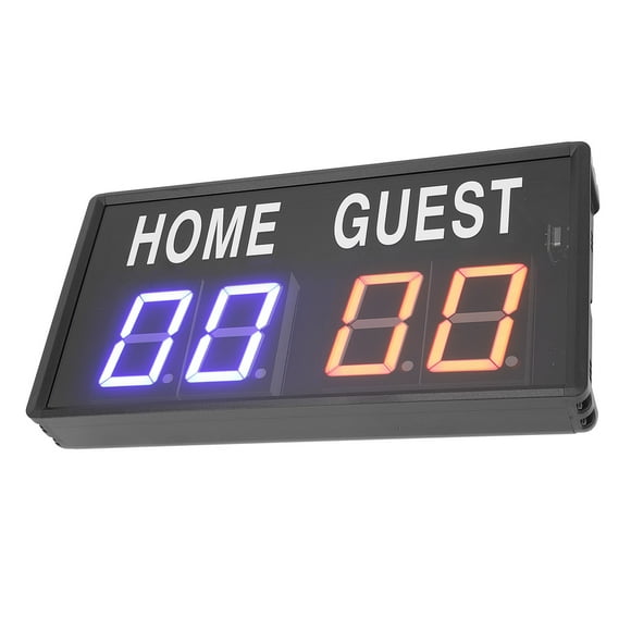 Estink Tableaux de Score Électroniques Numériques, Tableau de Score Électronique avec Télécommande 100-240V pour Basketball Volleyball
