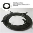 thumbnail image 3 of BRIGHTFUFU 1Pack Kitchen Gas Stove Rack Accessories Iron Nonslip Design Black Cooking Home Users, 3 of 8