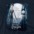 thumbnail image 2 of Corpse Bride Poster Women's T Shirt, Navy, Medium, 2 of 6