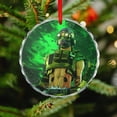 thumbnail image 4 of Apex Legends Octane Christmas Round Ornament Glass Circular Pendant Smooth Hanging Decoration for Home, Office & Christmas Tree, 4 of 8