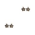 thumbnail image 1 of Guardurnaity 1 Juego de pulseras colgantes de flores, conector, accesorios artesanales, hallazgos de collar de flores de cerezo para adultos y niños, negro Type2 NO2 Guardurnaity CBP255506, 1 of 6