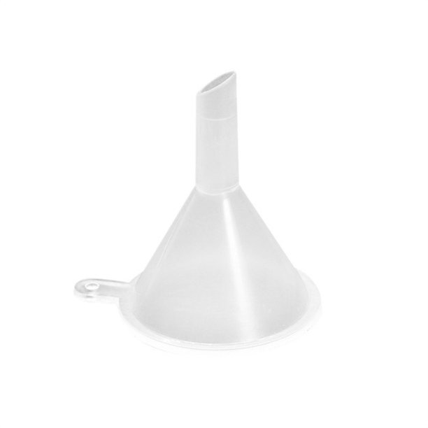 82 Piezas Embudo de Plástico Transparente Mini Embudo de Viaje 82 Piezas Embudo Pequeño Mini Embudos de Aceite Líquido para Muestra Perfume Emulsión Aceites Esenciales Botella de Laboratorio