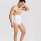 thumbnail image 5 of Minnieouse Ropa interior para hombres Cintura Adelgazante Entrenador Corsé Calzoncillos Body Shapewear, Negro, L Ropa interior Blanco SG, 5 of 6