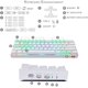 thumbnail image 5 of Teclado Mecánico - Eje Verde Color Blanco Mezclado Ormromra HMKY233-2, 5 of 9