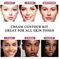 thumbnail image 4 of Kit de maquillaje Youngfocus Cosmetics Cream Contour 8 colores vegano, 4 of 6