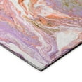 thumbnail image 4 of Karina Pink Contemporary Artistic Color Splash 1'8" x 2'6" Non-Skid Accent Rug, 4 of 9