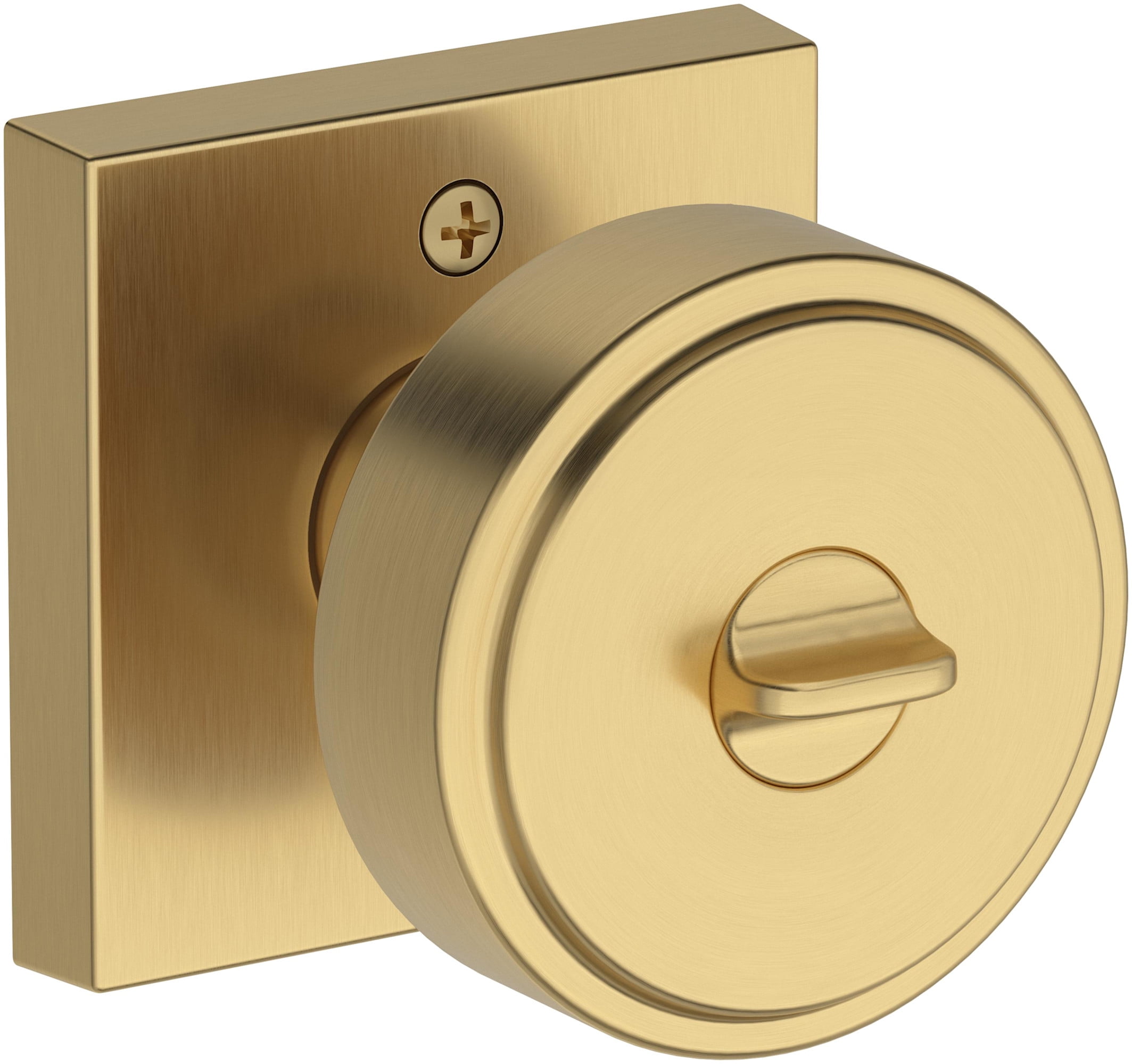 Baldwin ENVASCSR190SMC Vashon Single Cylinder Keyed Entry Door Knob Set - Black