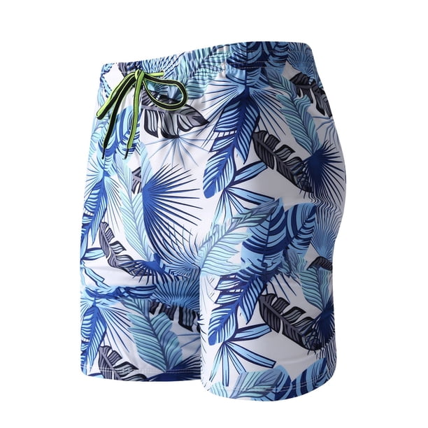 Pantalones cortos de playa de aguas termales de ocio para hombres, calzoncillos tipo bóxer, bañadores Fridja nalpqowj19104