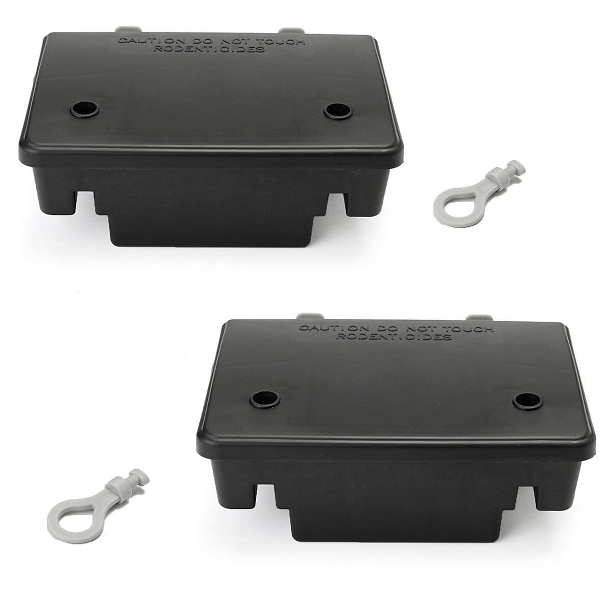 1/2/4X Exterminator Mouse Bait Station with Mouse Trap Bonus Rat Bait