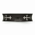 thumbnail image 4 of Titanium Cross Black IP-plated 6mm Concave Band Size: 8; for Adults and Teens; for Women and Men, 4 of 7