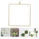 thumbnail image 5 of unbranded Marco Metálico Dorado Para Flores Marco Decorativo Para Manualidades Y Arreglos, 5 of 8