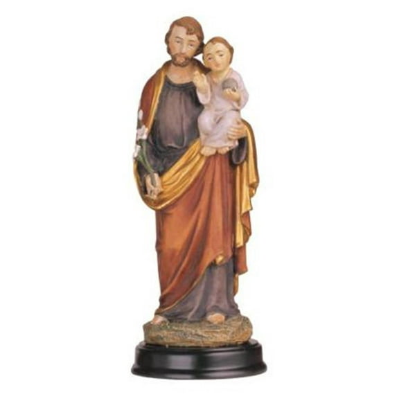 5 Inch Saint Joseph Holy Figurine Religious Decoration Statue Decor