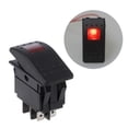 thumbnail image 2 of YUUZONE 4 Pin Waterproof Marine Boat Toggle Switch 12V 20A On/Off Switch with LED Lamp for Trucks Boats Auto Motorcycles, 2 of 18
