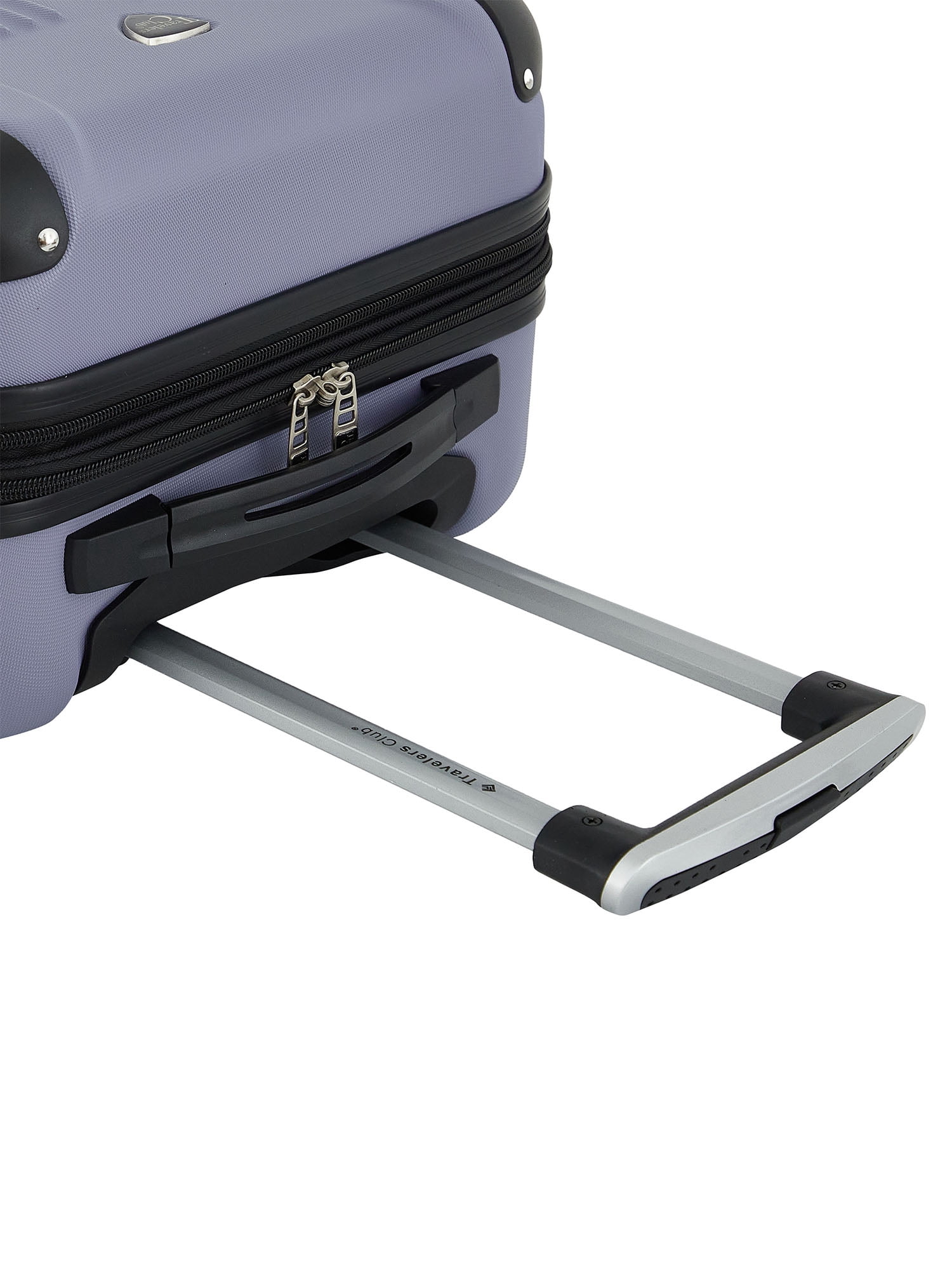 Travelers Club 20" Expandable Rolling Hard Side Carry-on, Blue Granite
