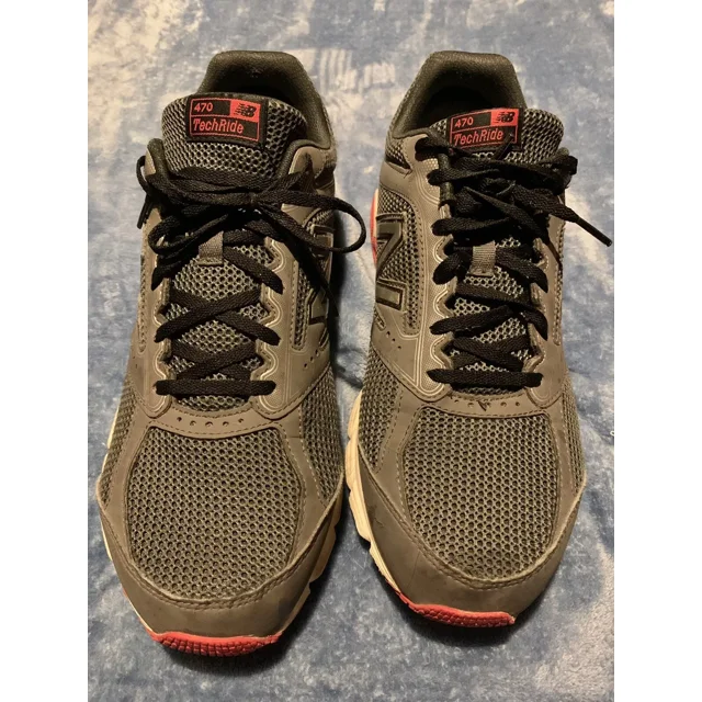 New Balance 470 Techride Mens Breathable Running Shoes Gray Size 13 *READ*