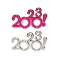 thumbnail image 1 of Gafas con números brillantes para Año Nuevo 2023, accesorios para fiestas y recuerdos. rosa roja argenta, 1 of 9