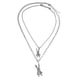 thumbnail image 2 of Juego de collar colgante de cruz de doble capa de Pascua 16 "y 21" Cadena de aleación de plata Collares de suéter retro estilo hip hop para hombres mujeres Regalo de joyería de moda navideña Juego, 2 of 8