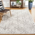 thumbnail image 2 of SAFAVIEH Casablanca Santana Diamond Area Rug, Ivory/Brown, 5' x 8', 2 of 8