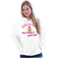 thumbnail image 3 of Cupcakes Good Idea Food Sweet Dessert Women Plus Size Graphic Pullover Hoodie Brisco Brands 3X, 3 of 4