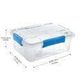 thumbnail image 3 of 6 PACK - EZY STORAGE WATERPROOF 3Gal/12Qt/11.4L STORAGE BOX IP67, 3 of 14