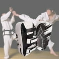 thumbnail image 4 of Mitaines de Boxe Kicking Coussinets Courbés MMA Focus Muay Thaï Punch Mitaines Blanc, 4 of 8