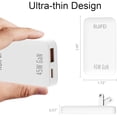 thumbnail image 2 of Cargador de pared RUIFEI USB C PD 3.0 GaN de 2 puertos de 45 W para iPhone, 2 of 7