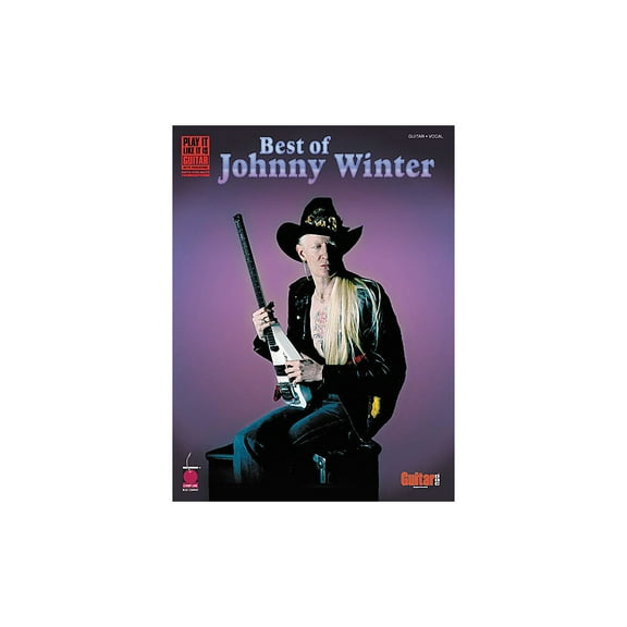 Cherry Lane Best of Johnny Winter Guitar Tab Songbook
