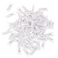 thumbnail image 1 of GUOOL 50 White Wooden Clips For Photo Clips Clothespin Craft Decoration Clips Pegs, 1 of 9