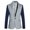 Grey, variant on Vedolay Blazers for Men Blazer Jackets Open Front Cardigan Grey,L