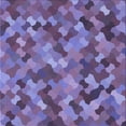 thumbnail image 1 of Ahgly Company Machine Washable Indoor Square Transitional Purple Mimosa Purple Area Rugs, 6' Square, 1 of 7