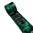 thumbnail image 4 of Set de corbatas Barry.Wang de seda con estampado floral verde esmeralda, 150 cm, 4 of 7