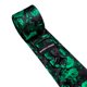 thumbnail image 4 of Set de corbatas Barry.Wang de seda con estampado floral verde esmeralda, 150 cm, 4 of 7