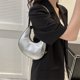 thumbnail image 5 of Bolsa De Hombro Bolsa de hombro para mujer Bolsa de mano de cuero de PU Bolsa de mano elegante Bolsas de mano brillantes Plata Sywqhk Para Estrenar, 5 of 7