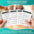 thumbnail image 7 of QUOKKA Card Board Game for Kids Ages 5+ and Adults - Who Knows Me Better - Get to Know Your Family, 7 of 7