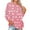 Light pink01, variant on Dwralegc Womens Valentine Tops Long Sleeve Tunic Crew Neck Plus Size Tops Spring Casual Blouses Heart Graphic Oversized Tshirts Yellow S