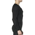 thumbnail image 4 of TUOY Men's Padded Compression Shirt Protective Shirt Rib Chest Protector up to Size XXL, 4 of 11