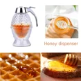 thumbnail image 3 of Pot de Miel Pot de Miel Récipient de Stockage Transparent Distributeur de Miel en Acrylique Pot de Sirop Bouteille de Rangement Support Cuisine Pot de Rangement Portable Transparent, 3 of 6