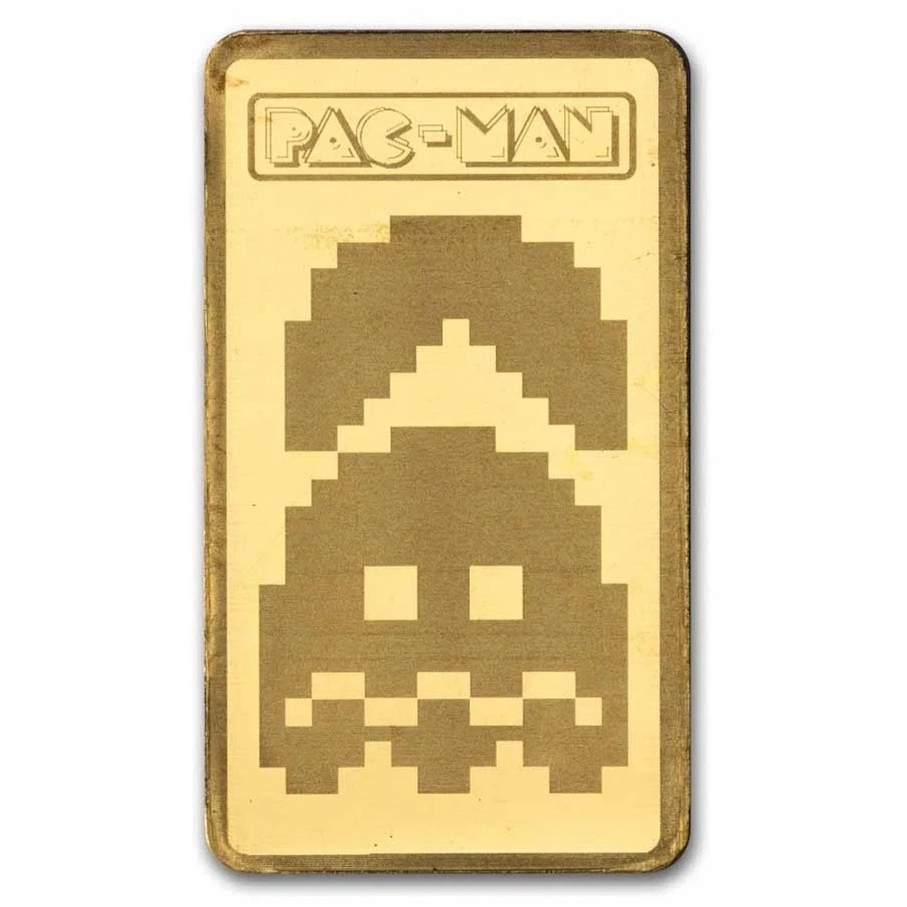 1 gram Gold Bar - PAC-MAN 45th Anniversary in TEP