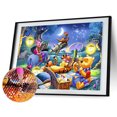 thumbnail image 4 of Taladro 5D DIY Diamante Pintura Feliz Dibujos Animados Punto Cruz Bordado, 4 of 9