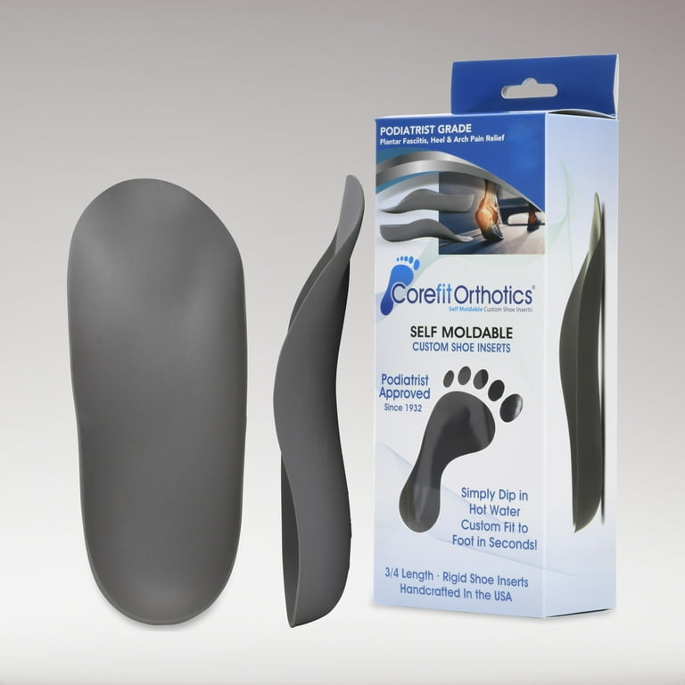 Corefit Orthotics Custom Orthotics Plantar Fasciitis Shoe Inserts Podiatrist Approved Arch Supports Orthotic Inserts for High Flat Arch Foot