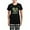 With Checker Pant, variant on CafePress - Ipcblk Women's Dark Pajamas - Women's Short Sleeve Print T-Shirt and Pants Dark Cotton Pajama Set