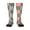 1 Black, variant on Colorful Checkered Pattern Women’s Knee High Crew Socks,Trouser Socks Comfortable, Breathable, Moisture-Wicking and Soft