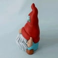 thumbnail image 6 of Garden Gnome Statue Outdoor Decor Large Flocked Resin Gnome Figurine with Solar Light Holding 𝐋antern Welcome Sign Garden Yard Decorations Dwarf Sculpture for Outside Patio Porch 𝐋awn Decor, 6 of 7