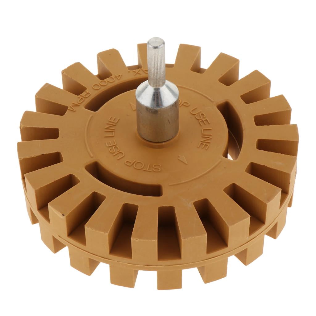 Caramel Tractor Wheel Pinstripe Remover Adhesive Tape Eraser Residue Removal