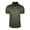 Army Green, variant on Mens Polo Shirts Regular Fit Textured V-Neck Knit Golf Polos,Black 2XL