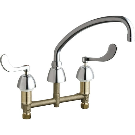 Chicago Faucets 201 A317ab Chrome Commercial Grade Low Arch