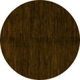 thumbnail image 1 of Ahgly Company Machine Washable Indoor Round Abstract Yellow Modern Area Rugs, 7' Round, 1 of 4