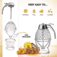 thumbnail image 3 of Honey Syrup Dispenser, 200ml Honey Dispenser Jar Container Acrylicaespa, 3 of 5