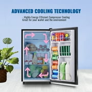 WANAI 3.2 Cu.ft Mini Refrigerator with 5 Temp Control Small Fridge Compact Size for Any Room Black